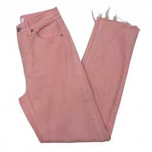 JBD Pink Straight Leg Jeans | Cotton Spandex, In-store Regular 25